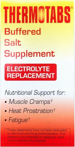 THERMOTABS Salt Supplement Buffered Tablets 100 Tablets (Pack of 6) in Kuwait