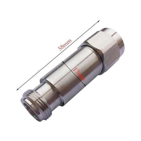 1 قطعة DC-3 جيجا هرتز إلى DC-4 جيجا هرتز N-JK مخفف ثابت محوري 1-40 ديسيبل 50 أوم N ذكر إلى أنثى موصل - ملحقات الترددات اللاسلكية للقياسات الدقيقة (N M إلى N F 5W 3 جيجا هرتز، 10 ديسيبل) in Kuwait