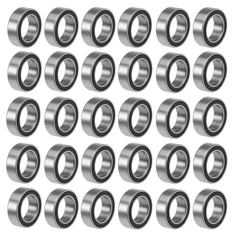 MR85-2RS الكرات 5x8x2.5mm، تتحمل مزدوجة مختومة الكروم الصلب الأسود الختم Z2 30pcs. in Kuwait