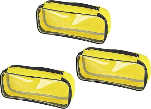 حقيبة سفر لـ Lifevac Home Kit مجموعة أدوات السفر وحقائب ملحقات أدوات الإسعافات الأولية - حقيبة بسحاب/نافذة شفافة - مجموعة من 3 قطع in Kuwait