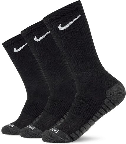Nike Unisex Adult Everyday Max Cushioned Training Ankle Socks (3 Pairs) in Saudi Arabia