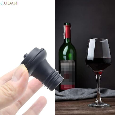 Wine Saver Vacuum Stoppers Pack of 6 Rubber Wine Stoppers, for Wine Saver Vacuum Pump Preserver, Bottle Rubber Corks to Preserve Wine Flavor Best Wine Air Vacuum Stoppers To Keep Wine Fresh in Saudi Arabia