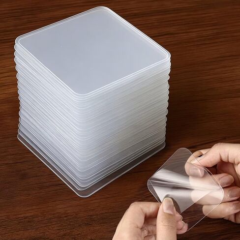 30PCS Adhesive Tape Heavy Duty Clear Double Sided Mounting Tape for Wall Adhesive Poster Picture Hanging in Saudi Arabia