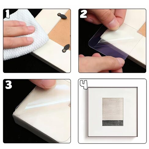30PCS Adhesive Tape Heavy Duty Clear Double Sided Mounting Tape for Wall Adhesive Poster Picture Hanging in Saudi Arabia