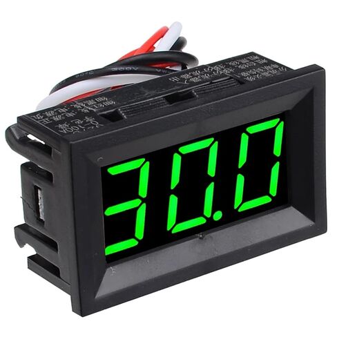 DC 0-10A Digital Ammeter LED Display Amperemeter 4 Wire 0.56 Adjustable Panel Current Meter 1Pcs(Red,DC0-10A) in Saudi Arabia