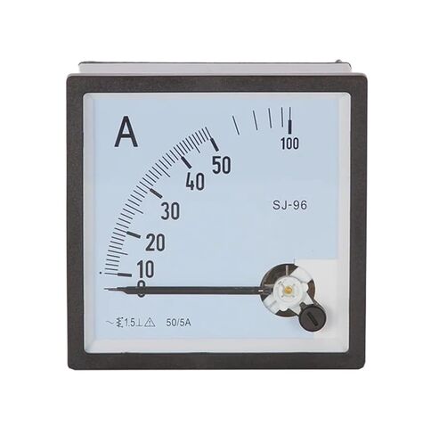 SJ96 AC 50A 75A 300A 400A 500A 600A 750A 800A قياس المدى لوحة تصاعد مقياس التيار الكهربائي مقياس الأمبير CP-96 1 قطعة (500A) in Saudi Arabia