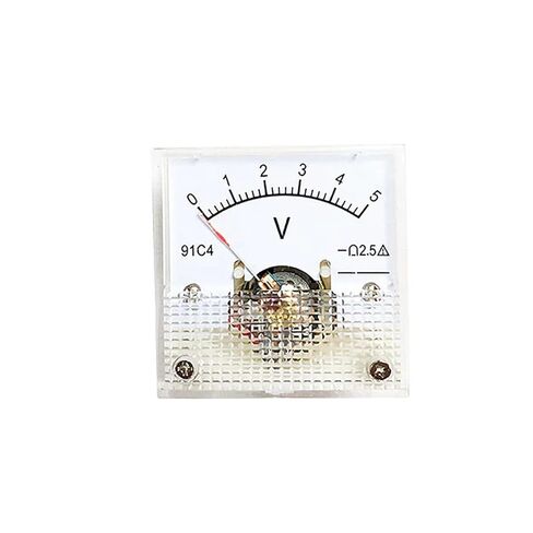 91C4 DC Voltmeter Analog Panel Voltage Meter 5V 10V 15V 20V 25V 30V 50V 1Pcs(DC150V) in Saudi Arabia
