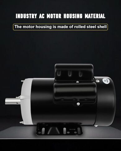 3HP Electric Motor, Industry AC Motor 3450 RPM Farm Duty Single Phase 145T Frame 230V 7/8" Shaft Diamater, CW/CCW TEFC in Saudi Arabia