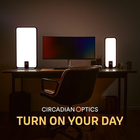 Clinical Medical Grade | Circadian Optics Langley Light Therapy Floor Lamp | 10X Power & Brightness | 10,000 Lux at 15" | Extremely Large 22" X 12" Light Panel | As Seen On Shark Tank in Saudi Arabia