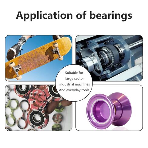 10Pcs 607RS Deep Groove Ball Bearings ID 7mm x OD 19mm x Width 6mm 607-2RS Double Rubber Seal Deep Groove Ball Bearings Miniature Bearing Industrial Bearing in Kuwait