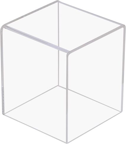 حافظة عرض الكرة اللينة للحماية من الأشعة فوق البنفسجية من Pro Collector، حافظة عرض البيسبول، حامل مربع للبطولة، مكعب عرض شفاف لمجموعات تخزين الكرة الرسمية مقاس 12 بوصة (حامل بلاستيكي أسود) in Saudi Arabia