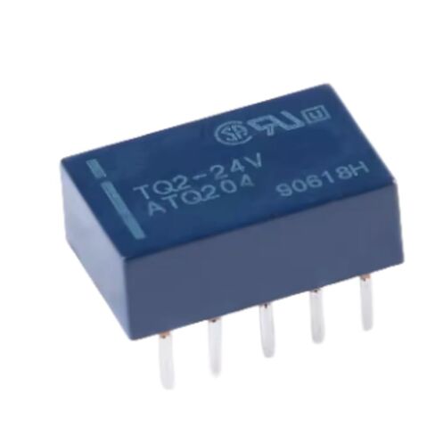 (5pcs) Electromagnetic Relay TQ2-5V 12V 24V Signal Relay TQ2-24V 1A 10pins TQ2-12V Two-Open-Two-Closed Plug-in Type (TQ2-5V) in Saudi Arabia