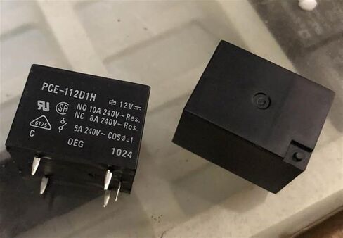 AOKLEY PCE-112D2H PCE-112D1H PCE-124D1H PCE-124D2H (4123-1C-12V/24V-10A) Relay 5pins 1Pcs (Size : PCE-112D1H) in Saudi Arabia