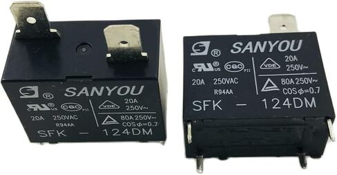 مرحل SFK-112DM SFK-124DM SFK-105DM 20A250VAC لتكييف الهواء (الحجم: SFK-112DM) in Kuwait