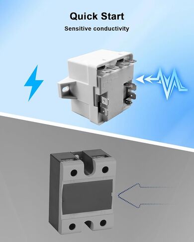 1394121 040-0166-37 مرحل مناسب لـ Leer 35A مرحل محتمل لأنظمة التبريد HVAC مناسب لمعدات خدمات الطعام ومبردات التجميد، 400VAC in Kuwait