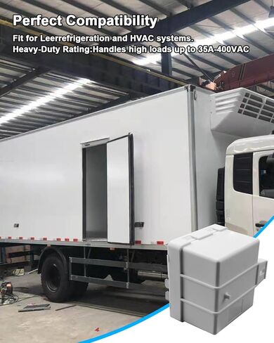 1394121 040-0166-37 مرحل مناسب لـ Leer 35A مرحل محتمل لأنظمة التبريد HVAC مناسب لمعدات خدمات الطعام ومبردات التجميد، 400VAC in Kuwait
