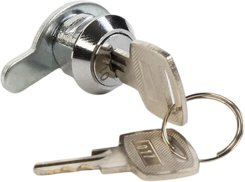 Electrical Hardware Cylinder Distribution Cabinet Mailbox CAM Lock 1Pcs(18x25 keyed Alike) in Saudi Arabia