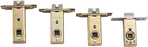 Lock Tongue Single Tongue Door in Toilet Bathroom Toilet Door Handle Lock Body Lock Margin30-60mm 1Pcs(50mm) in Kuwait