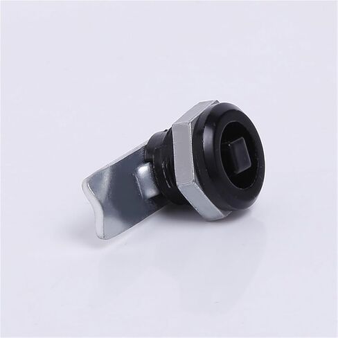 Small Quarter Turn Wing Knob Cam Lock Latch Black Powder Coated Steel and Zinc Alloy 1Pcs(MS845-1) in Saudi Arabia