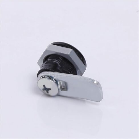 Small Quarter Turn Wing Knob Cam Lock Latch Black Powder Coated Steel and Zinc Alloy 1Pcs(MS845-1) in Saudi Arabia