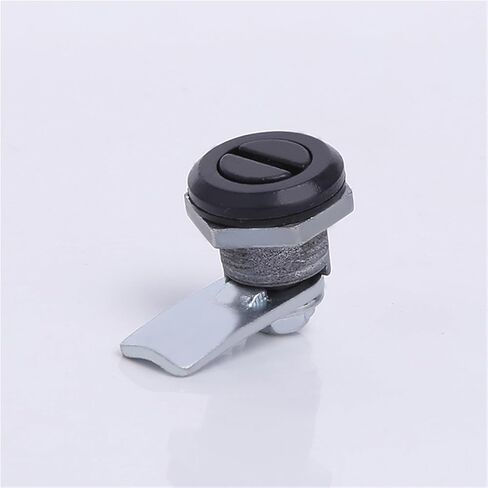 Small Quarter Turn Wing Knob Cam Lock Latch Black Powder Coated Steel and Zinc Alloy 1Pcs(MS845-1) in Saudi Arabia