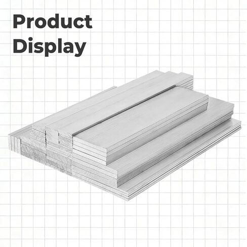 4 قطعة 6061 شريط مسطح من الألومنيوم 1/8 بوصة × 4 بوصة × 12 بوصة (T x W x L) شرائط مخزون مسطحة من الألومنيوم لمشاريع الدعم الهيكلي للتصنيع in Kuwait