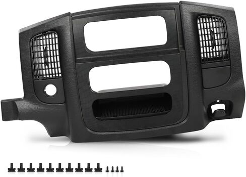 ANDPLAY Dash Center Radio Bezel Trim Panel Compatible with Dodge Ram 1500 2002-2005 Fit Dodge Ram 2500 3500 2003-2005 w/Storage Box Beige in Saudi Arabia