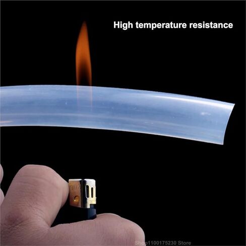 Lfang-Silicone Hose Food Grade Clear Transparent Silicone Rubber Hose 0.5/2.5/3/4/5/-25mm Inner Diameter Flexible Silicone Tube, Pressure and explosion proof(20x28mm (1Meter)) in Saudi Arabia