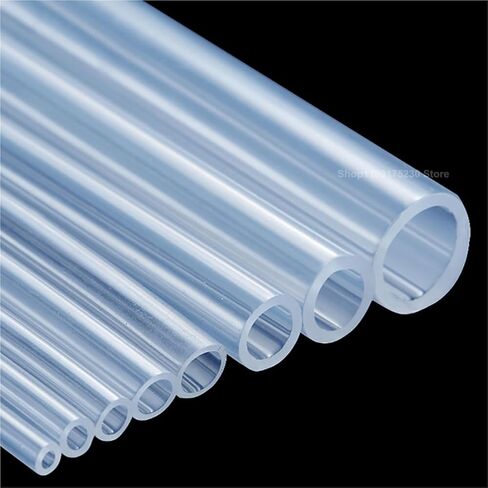 Lfang-Silicone Hose Food Grade Clear Transparent Silicone Rubber Hose 0.5/2.5/3/4/5/-25mm Inner Diameter Flexible Silicone Tube, Pressure and explosion proof(20x28mm (1Meter)) in Saudi Arabia