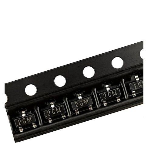 (100 قطعة) MMBTA56 SOT-23 SMD PNP إشارة الترانزستور الصمام الثلاثي (وسم 2GM) in Saudi Arabia