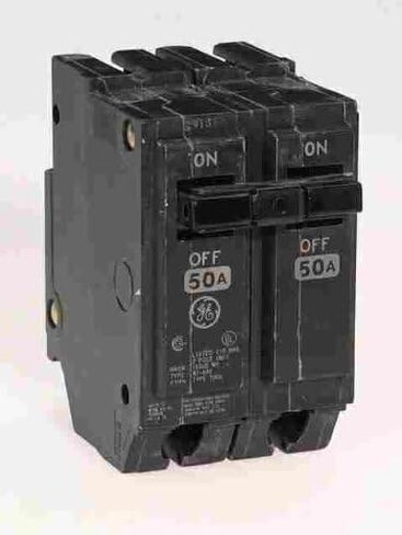 GE Q-Line 50 أمبير قاطع دائرة قياسي ثنائي القطب in Saudi Arabia