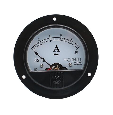 62T2 AC 1A 2A 3A 5A 10A 15A 20A 30A 50A 75A Analog Panel Ammeter Gauge Ampere Current Meter 1Pcs(10A) in Saudi Arabia