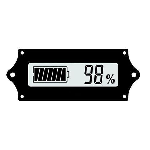 12V 24V 36V 48V Battery Charge Level Indicator LCD Digital Display Voltmeter Capacity Monitor 1Pcs(Blue) in Saudi Arabia