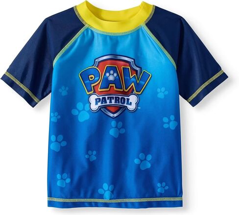 Toddler Boys Paw Patrol Rash Guard Swim Shirt Top in Saudi Arabia