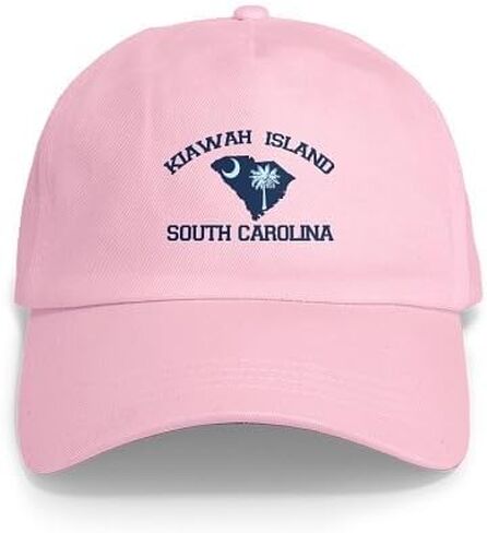 قبعة بتصميم خريطة CafePress Kiawah Island SC قبعة بيسبول قابلة للتعديل in Kuwait