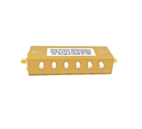 SMA/N Push-Button attenuator Signal Adjustable, 0-90dB Step/(KT5.0-35/1S-2) in Saudi Arabia