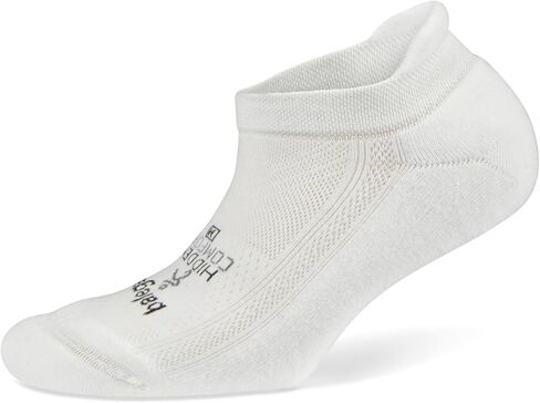 Balega Hidden Comfort No-Show Running Socks for Men and Women (1 Pair), White, X-Large in Saudi Arabia