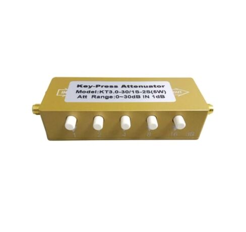 SMA/N Push-Button attenuator Signal Adjustable, 0-90dB Step/(KT5.0-35/1S-2) in Saudi Arabia