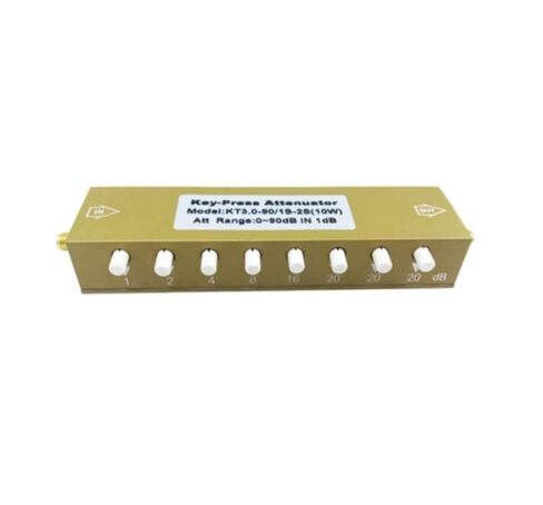 SMA/N Push-Button attenuator Signal Adjustable, 0-90dB Step/(KT5.0-35/1S-2) in Saudi Arabia