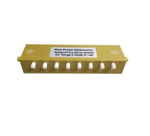 SMA/N Push-Button attenuator Signal Adjustable, 0-90dB Step/(KT5.0-35/1S-2) in Saudi Arabia