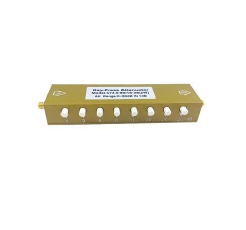 SMA/N Push-Button attenuator Signal Adjustable, 0-90dB Step/(KT5.0-35/1S-2) in Saudi Arabia