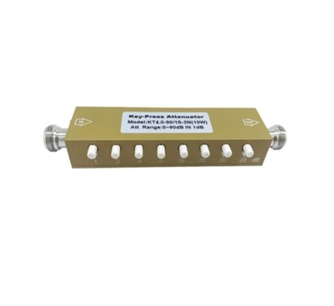 SMA/N Push-Button attenuator Signal Adjustable, 0-90dB Step/(KT5.0-35/1S-2) in Saudi Arabia