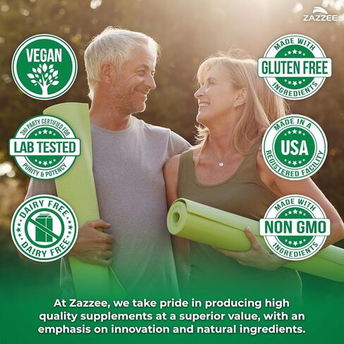 Zazzee USDA Organic Mullein Leaf 10:1 Extract, 120 Vegan Capsules, 4 Month Supply, Verbascum Thapsus, Respiratory & Lung Support, Organic Herbal Supplement, All-Natural, Non-GMO, Made in the USA in Saudi Arabia