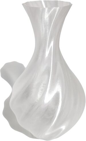 Transparent PETG Filament 1.75mm, Clear PETG 1kg Spool, ±0.02mm Accuracy, Light Diffusing Finish, Strong & Smooth Printing for FDM 3D Printers in Saudi Arabia