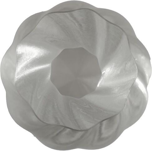 Transparent PETG Filament 1.75mm, Clear PETG 1kg Spool, ±0.02mm Accuracy, Light Diffusing Finish, Strong & Smooth Printing for FDM 3D Printers in Saudi Arabia