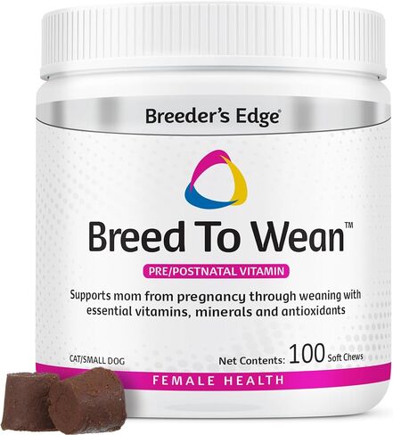 Revival Animal Health Breeder's Edge Breed to Wean Pre/Postnatal Vitamin for Med/Lg Dog- 100 ct in Saudi Arabia
