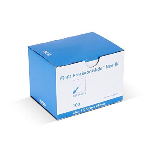 إبرة BD PrecisionGlide، 25G 1in، 305125 in Saudi Arabia
