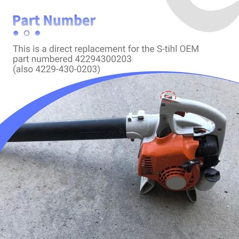 42294300203 مفتاح إيقاف التشغيل/الإيقاف متوافق مع أدوات التشذيب S-tihl FS38 FS45 FS46، منفاخ BG55 BG65 BG85، مناشير القطع KM55 (عبوتان) in Kuwait