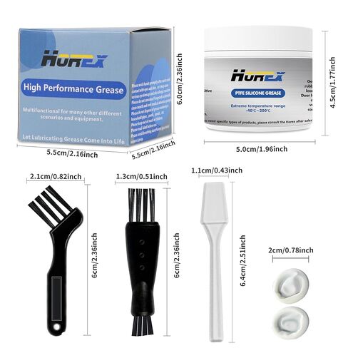 شحم PTFE للطابعة ثلاثية الأبعاد 1.76 أونصة من السيليكون لطباعة زيوت التشحيم الخطية للسكك الحديدية X Y Z Axis CNC Gear Paste ملحقات صيانة متعددة الأغراض لمعدات En der 3 5 V3 SE المكتبية المنزلية in Kuwait