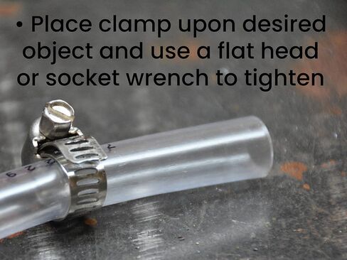 Pro Tie 33004 SAE مقاس 12 نطاق 11/16 بوصة - 1-1/4 بوصة واجب عادي جميع مشبك خرطوم الفولاذ المقاوم للصدأ، 10 عبوات in Kuwait